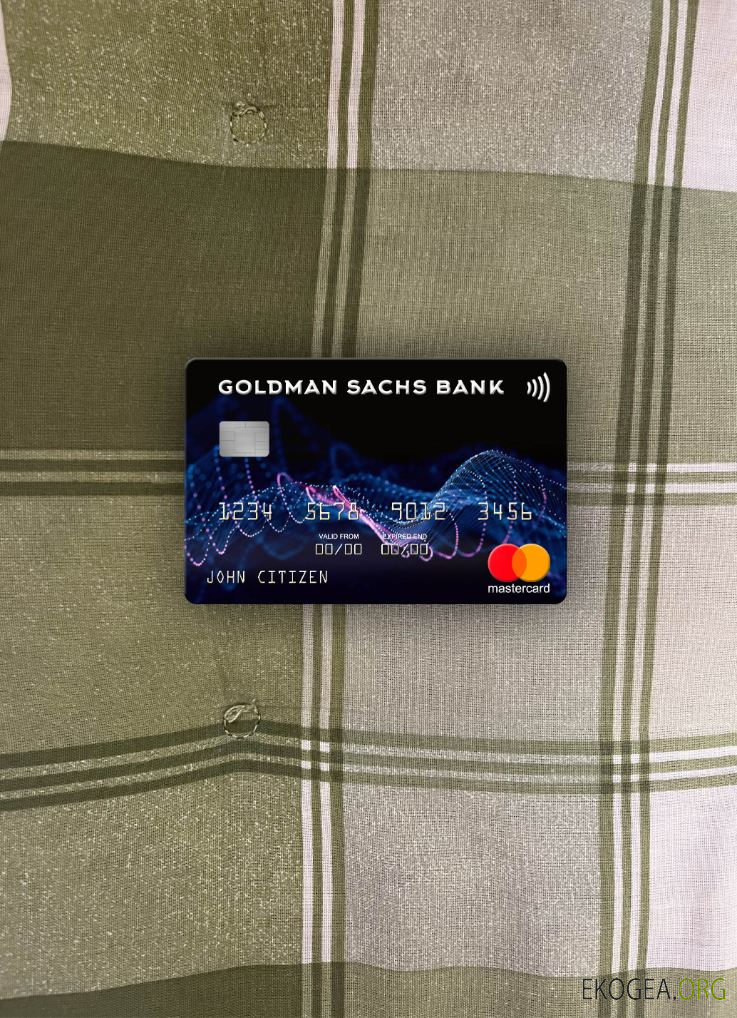 USA Goldman Sachs Bank mastercard photolook ,